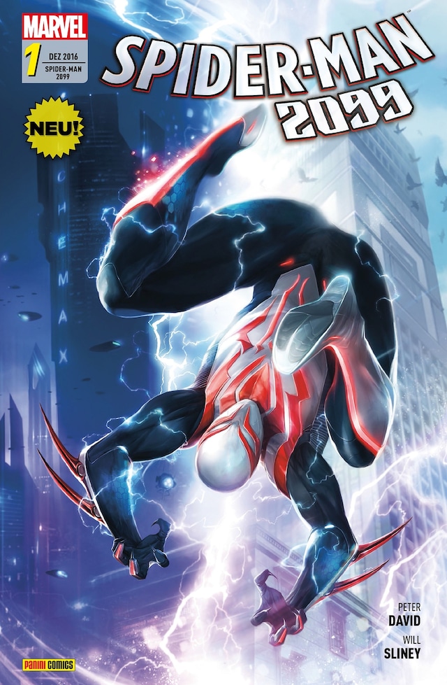 Copertina del libro per Spider-Man 2099 1 - Anschlag aus der Zukunft