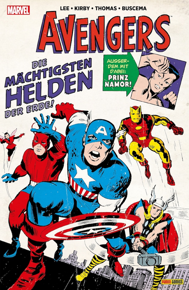 Book cover for Marvel Klassiker: Avengers 1