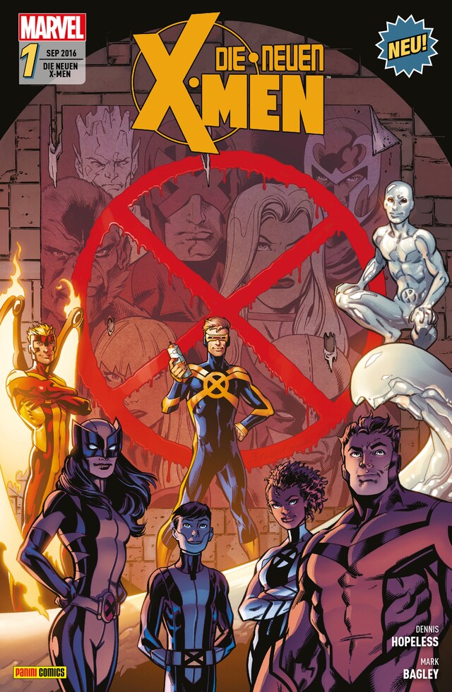 Book cover for Die neuen X-Men 1 - Eine neue Chance