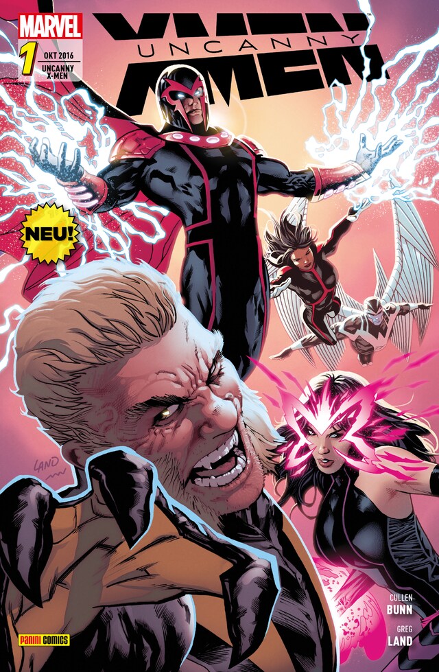 Copertina del libro per Uncanny X-Men 1 - Magnetos Rache