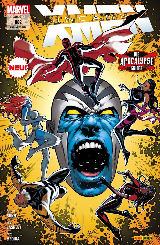 Buchcover für Uncanny X-Men 2 - Die Apocalypse Kriege