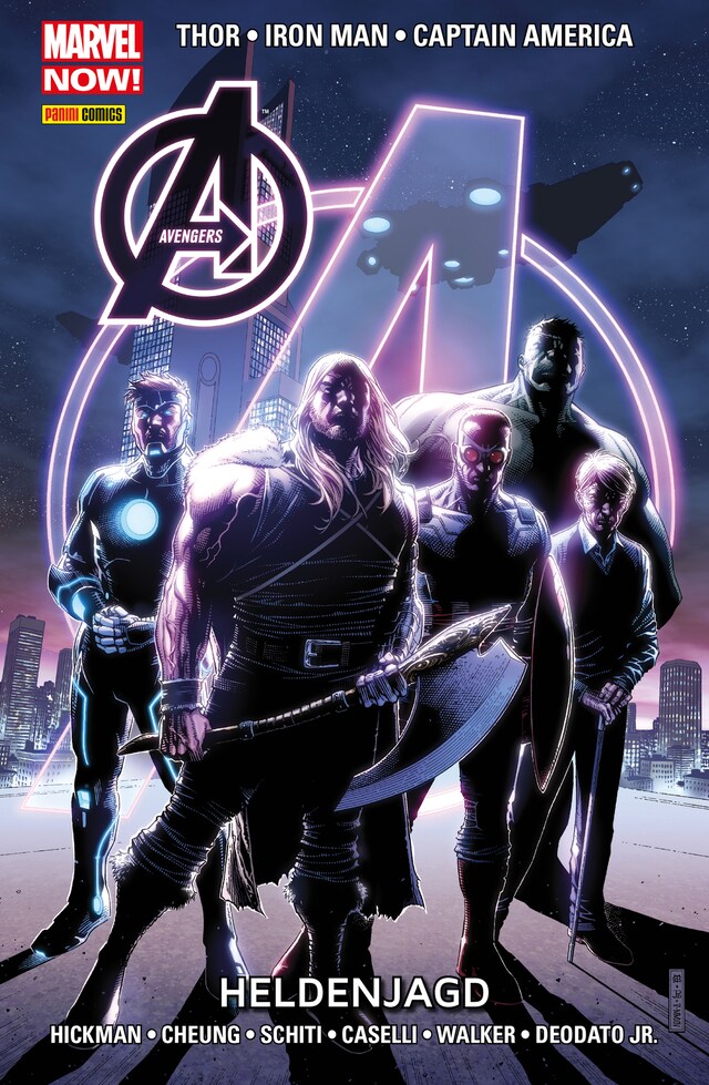 Couverture de livre pour Marvel NOW! PB Avengers 6 - Heldenjagd