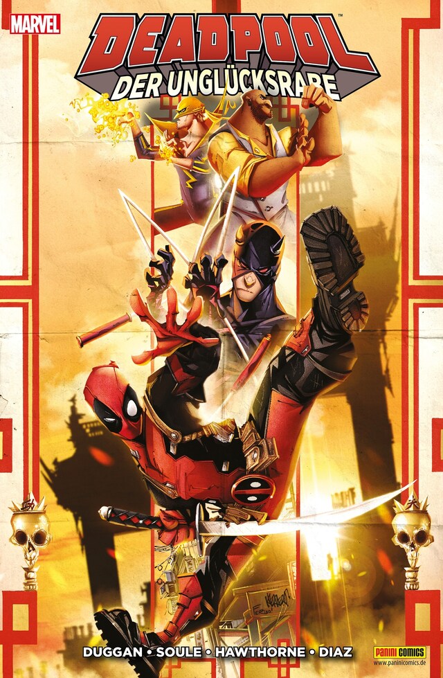 Book cover for Deadpool - Der Unglücksrabe