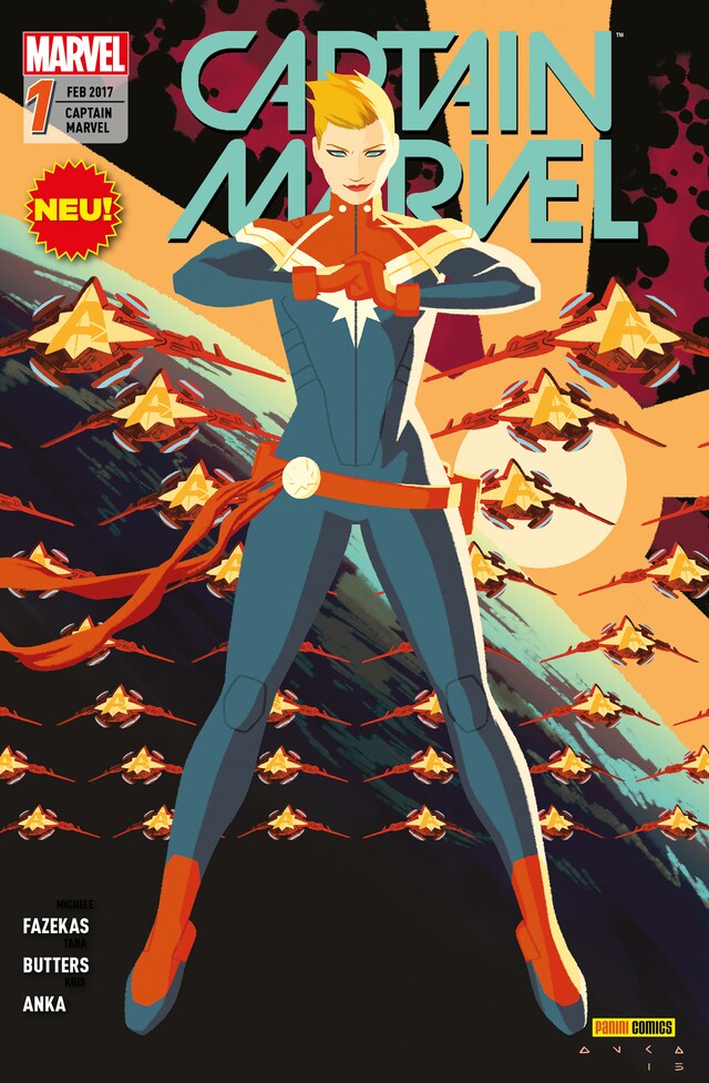 Book cover for Captain Marvel Band 1 - Wächterin der Erde