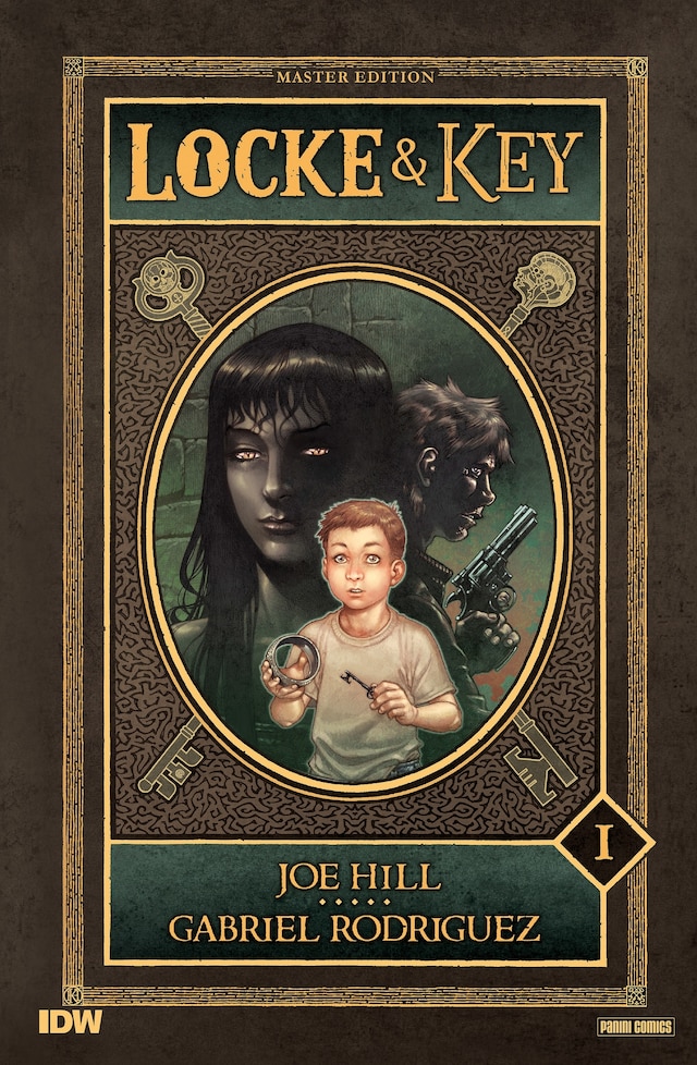 Book cover for Locke & Key Master Edition, Band 1