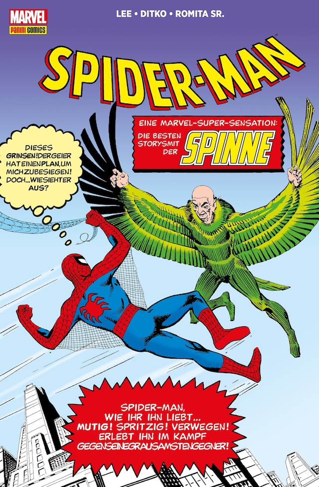 Copertina del libro per Marvel Klassiker: Spider-Man