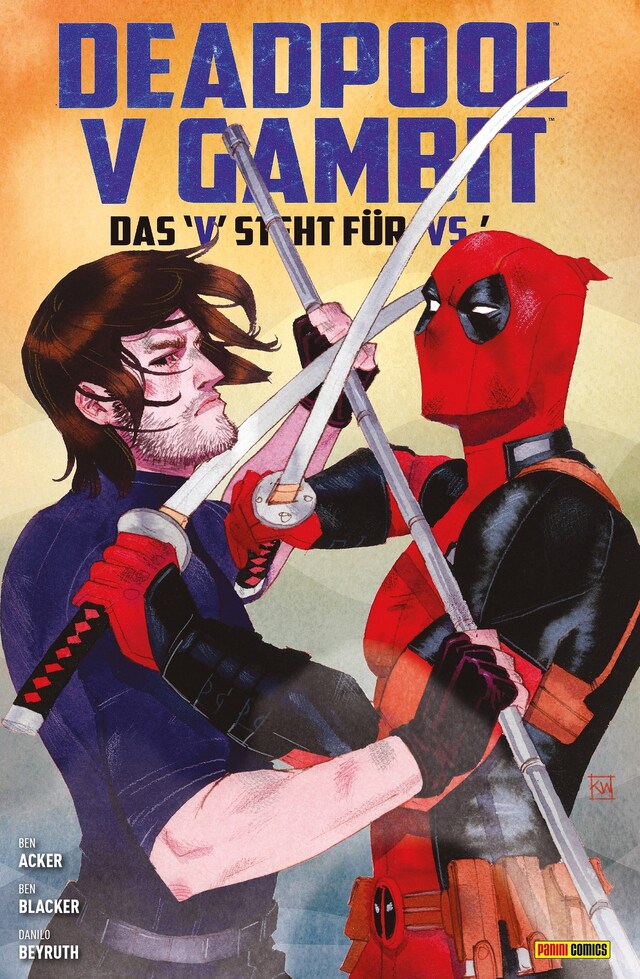 Couverture de livre pour Deadpool v Gambit - Das "V" steht für "VS"