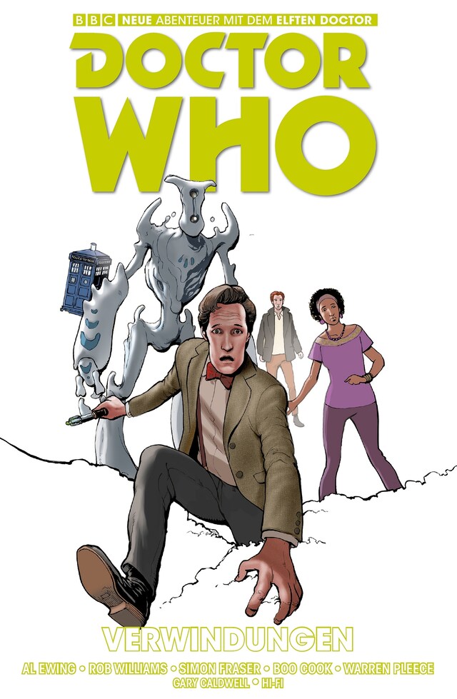 Book cover for Doctor Who - Der Elfte Doctor, Band 3