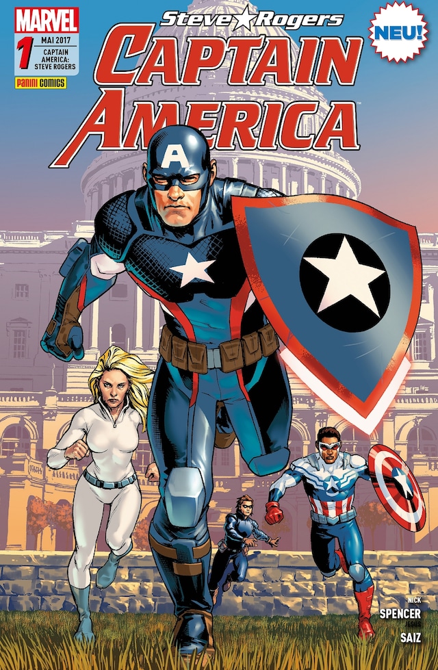 Book cover for Captain America: Steve Rogers 1 - Im Zeichen der Hydra