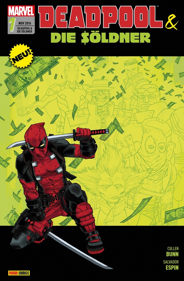Buchcover für Deadpool & die Söldner 1 - Für eine Handvoll Dollar