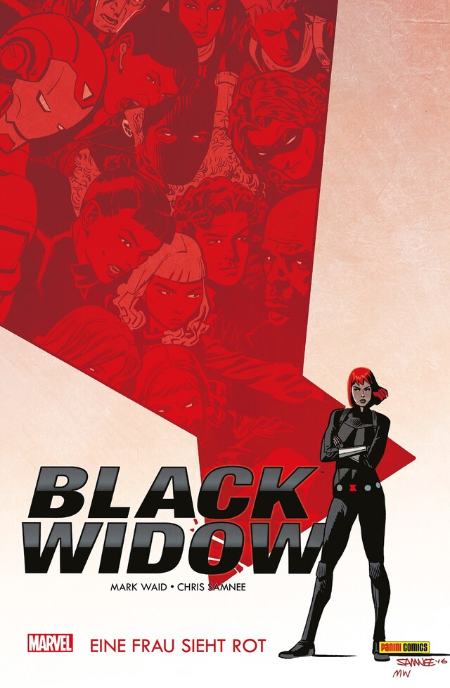 Copertina del libro per Black Widow 2 - Eine Frau sieht rot (Serie 2)