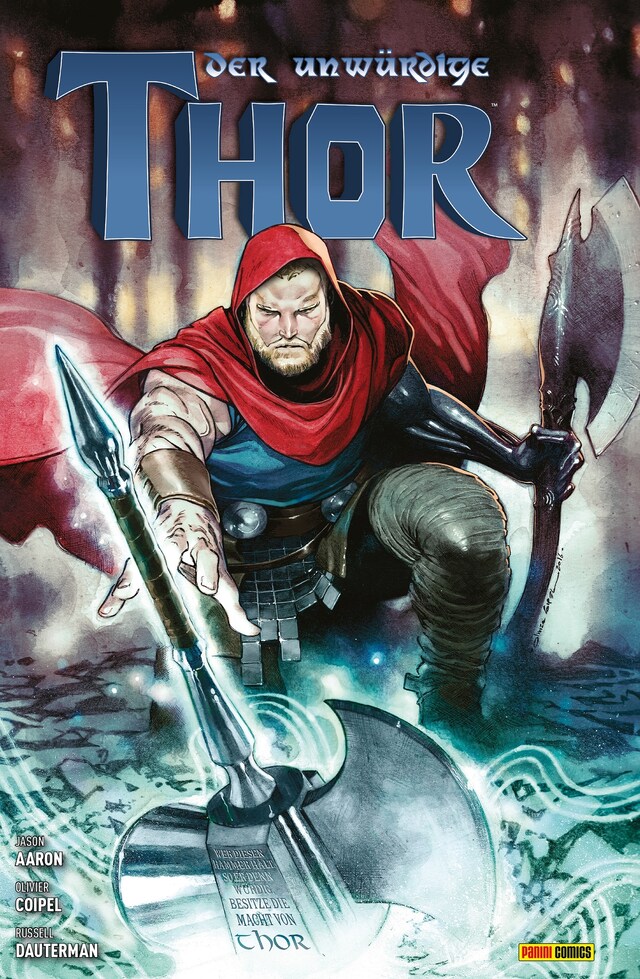 Boekomslag van Der unwürdige Thor