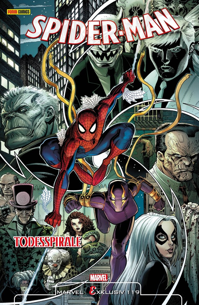 Copertina del libro per Spider-Man  Todesspirale