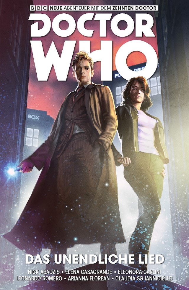 Book cover for Doctor Who Staffel 10, Band 4 - Das unendliche Lied