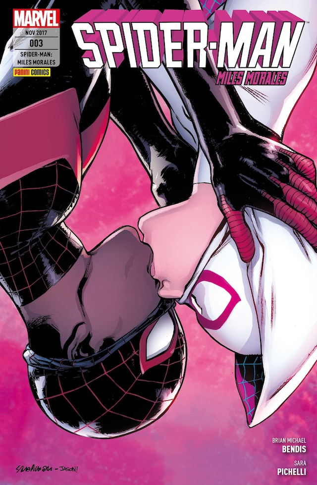 Okładka książki dla Spider-Man: Miles Morales 3 - Im Netz von Spider-Gwen