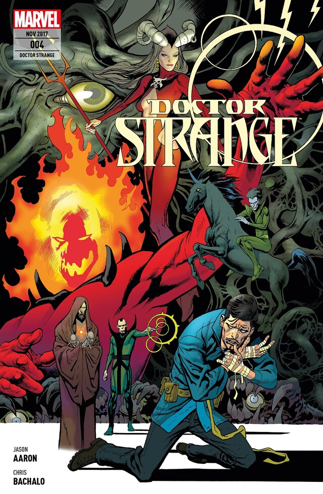Book cover for Doctor Strange 4 - Blut im Äther