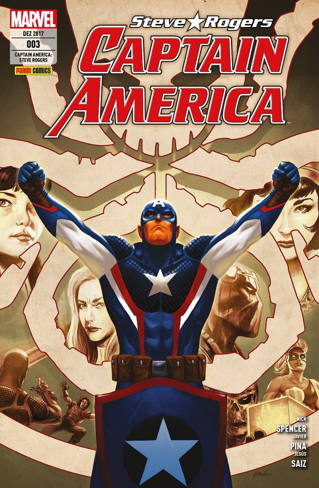 Couverture de livre pour Captain America: Steve Rogers 3 - Hydra über alles