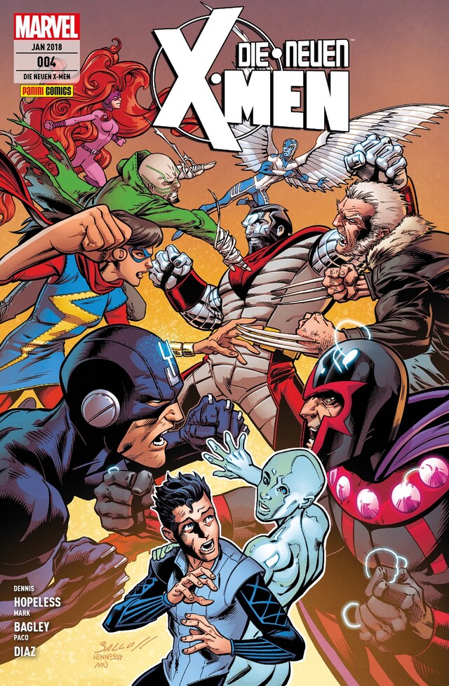 Book cover for Die neuen X-Men 4 - Fatales Finale