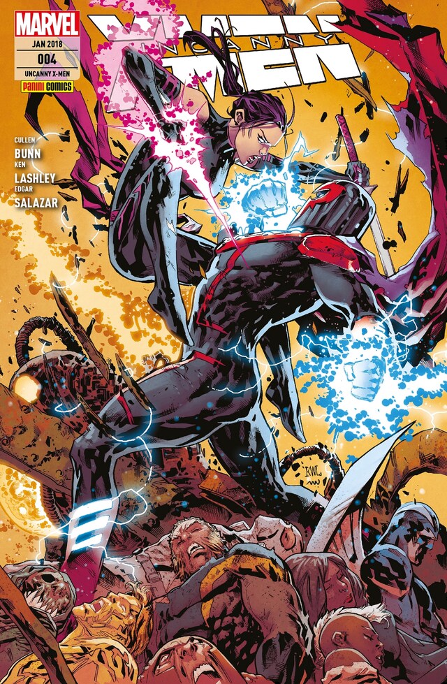 Copertina del libro per Uncanny X-Men 4 - Das Ende Magnetos