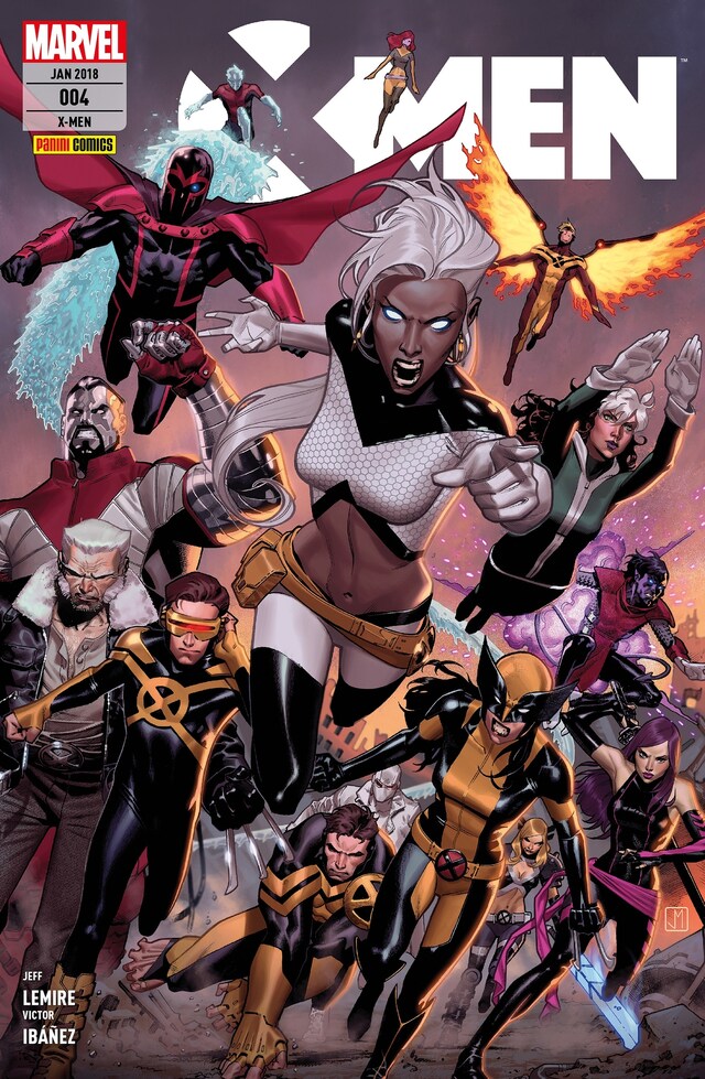 Boekomslag van X-Men 4 - Zu neuen Ufern