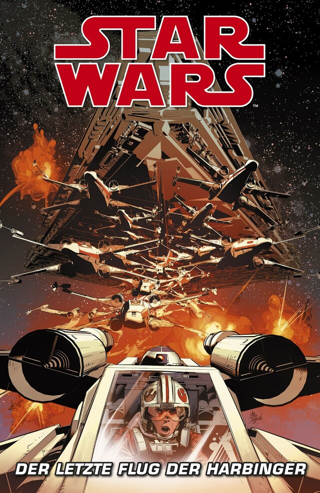 Couverture de livre pour Star Wars - Der letzte Flug der Harbinger