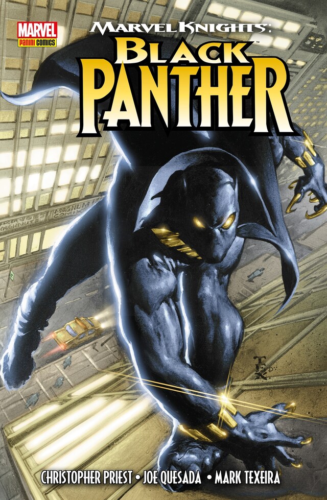 Portada de libro para Marvel Knights: Black Panther