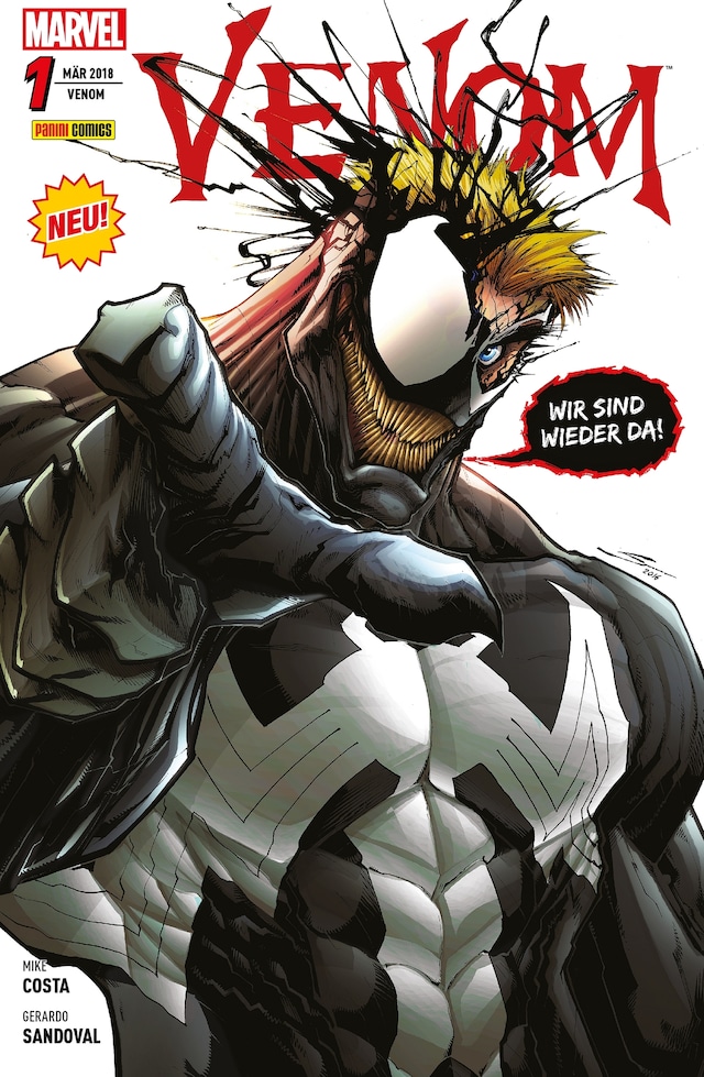Book cover for Venom 1 - Finstere Rückkehr