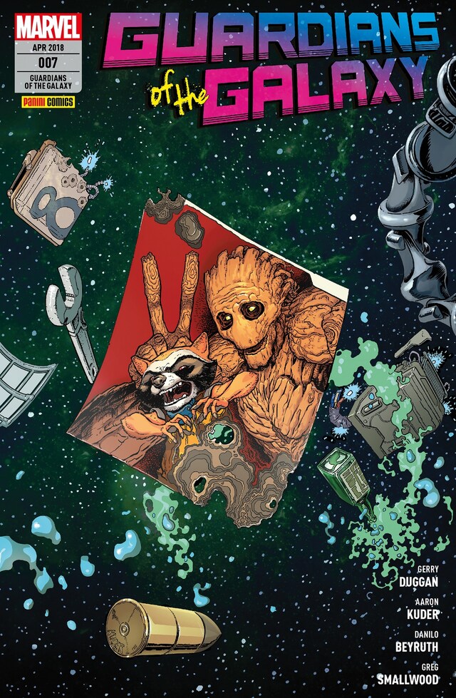 Couverture de livre pour Guardians of the Galaxy 7 - Chaos im Kosmos