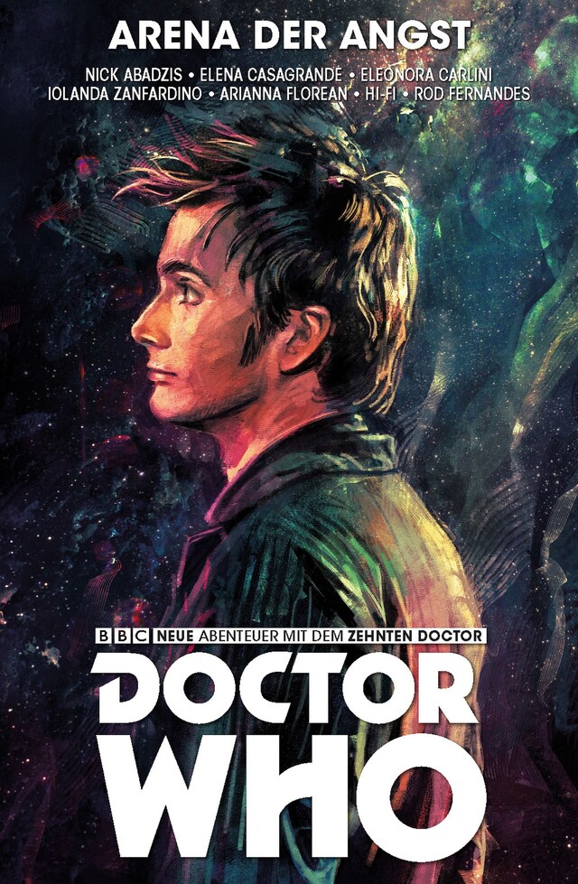 Buchcover für Doctor Who Staffel 10, Band 5 - Arena der Angst