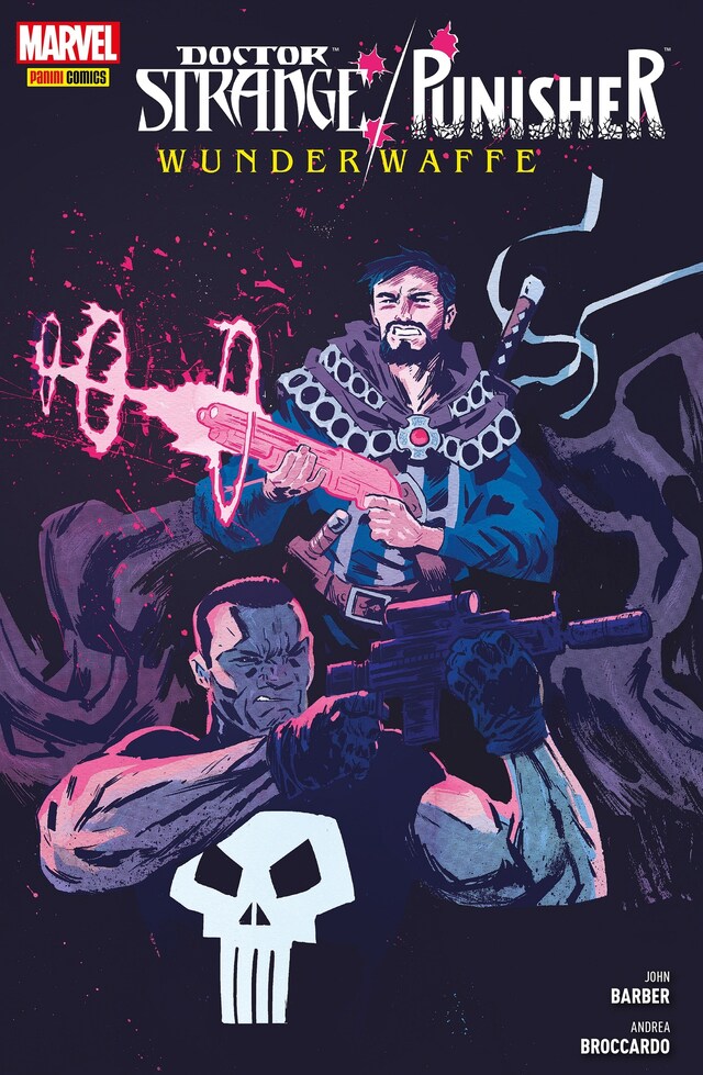 Buchcover für Doctor Strange/Punisher – Wunderwaffe