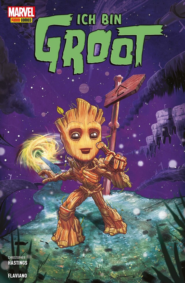 Copertina del libro per Ich bin Groot