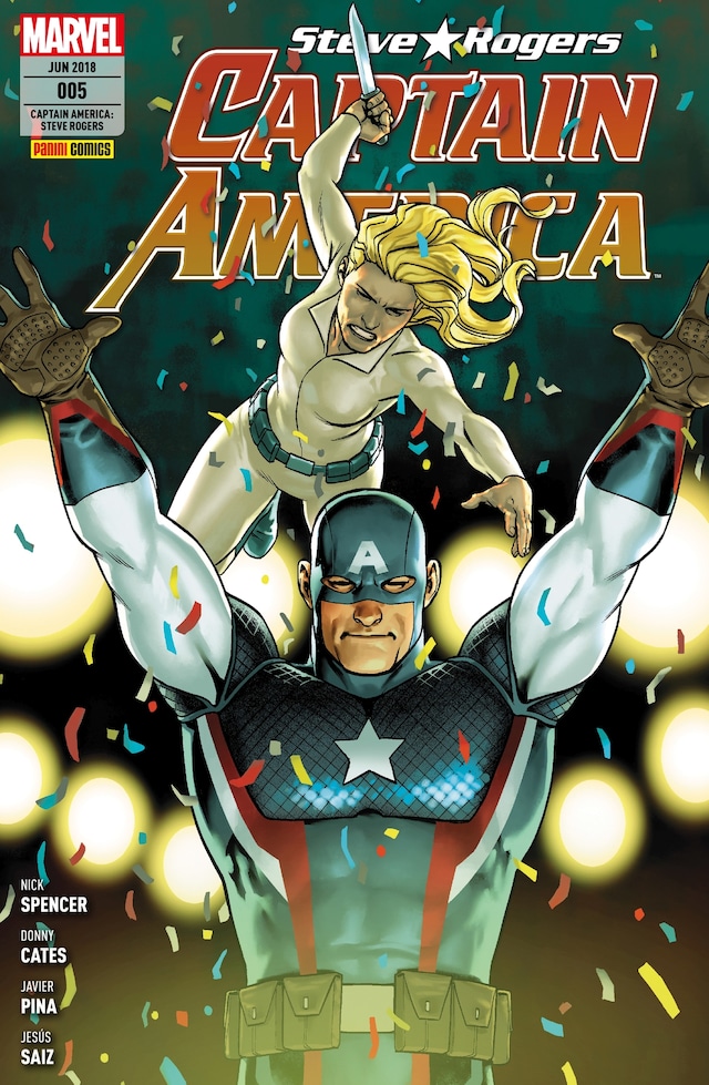 Book cover for Captain America: Steve Rogers 5 - Der Anschlag