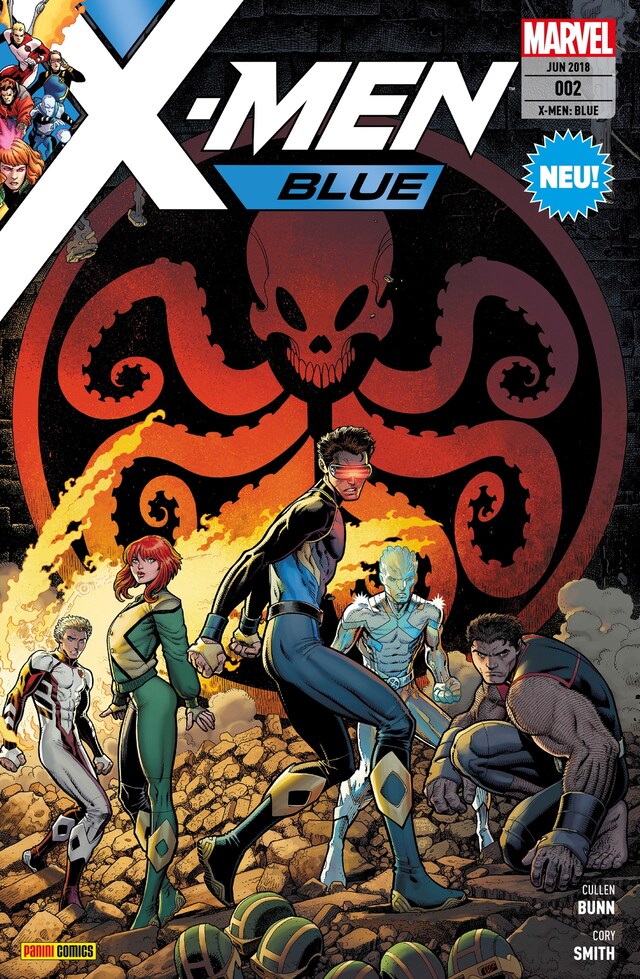 Buchcover für X-Men: Blue 2 - Widerstand