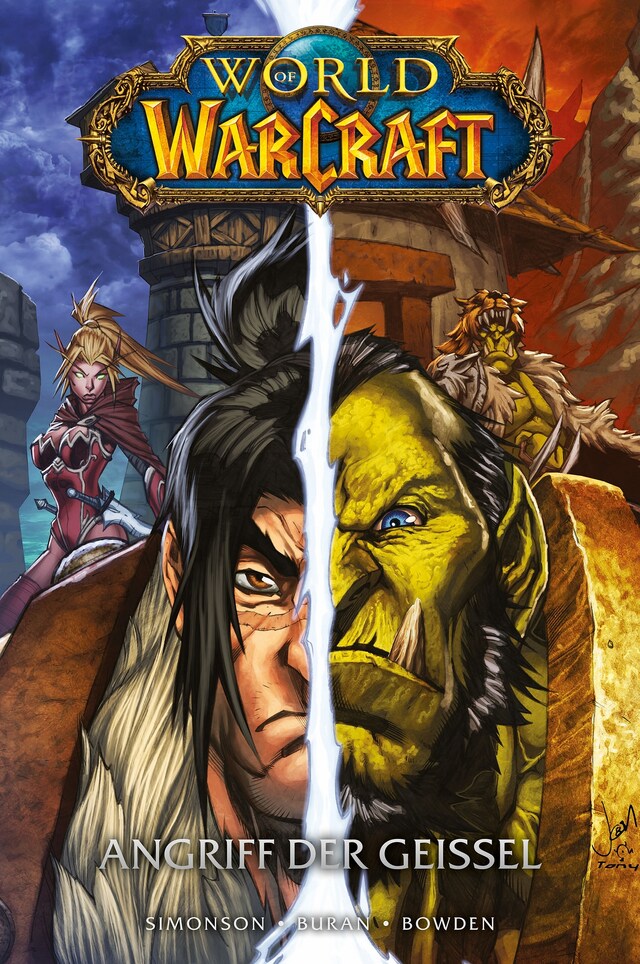 Bogomslag for World of Warcraft Graphic Novel, Band 3 - Angriff der Geißel