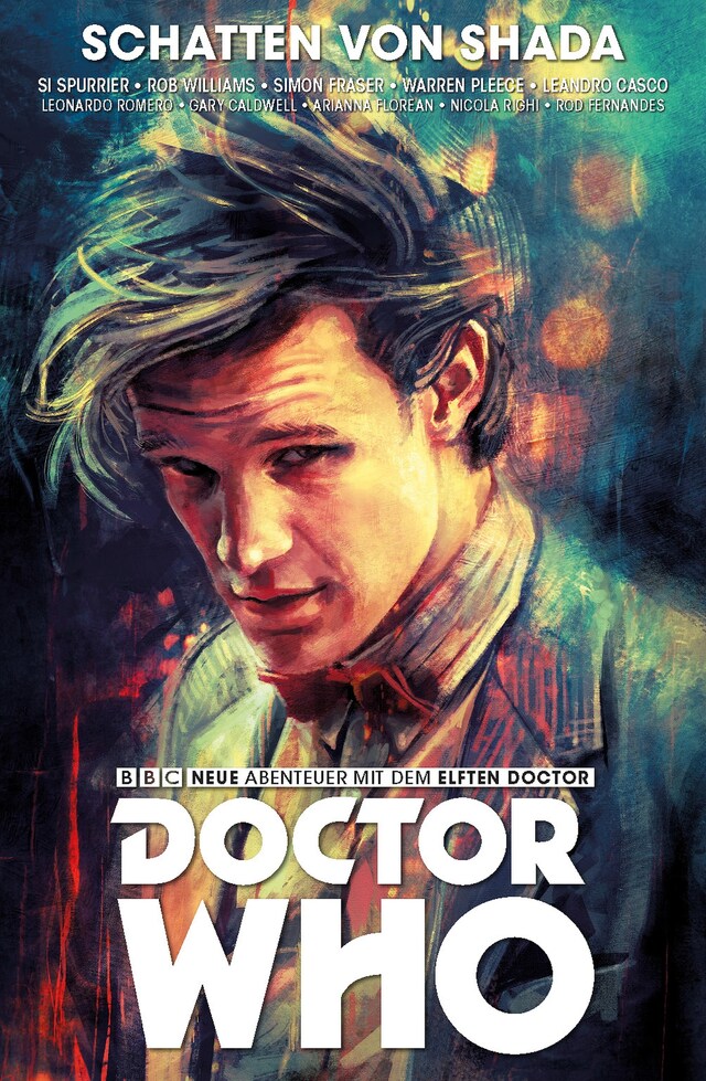 Book cover for Doctor Who - Der Elfte Doctor, Band 5 - Schatten von Shada