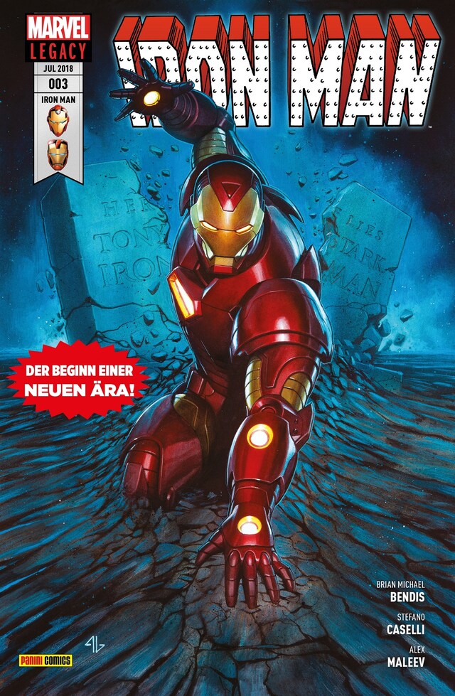 Kirjankansi teokselle Iron Man 3 - Die Suche nach Tony Stark