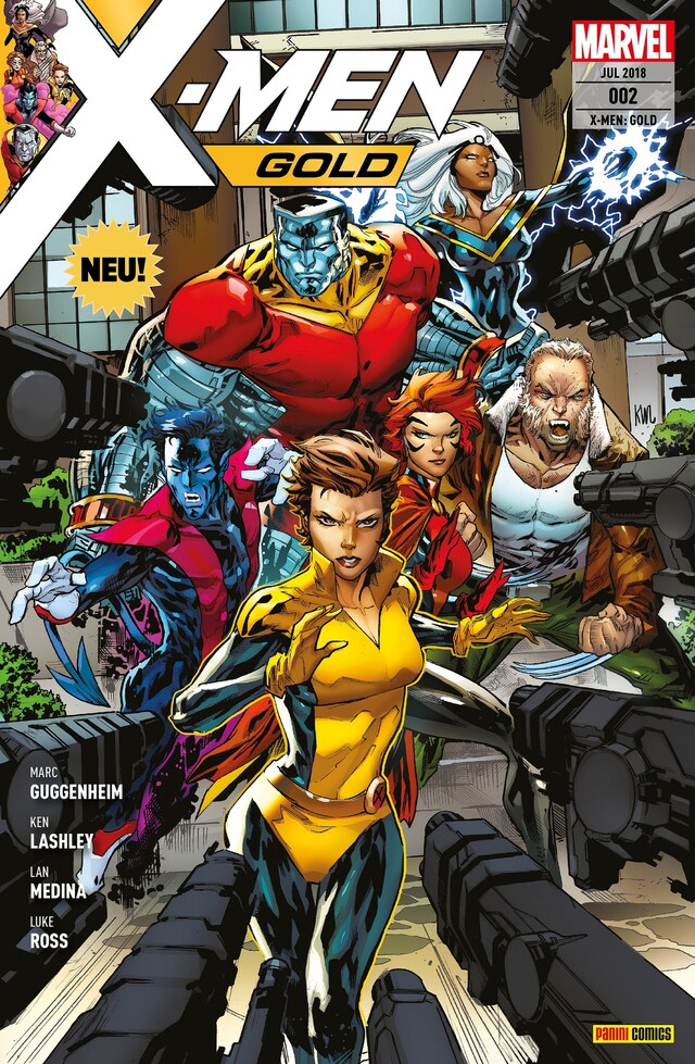 Boekomslag van X-Men: Gold 2 - In der Falle