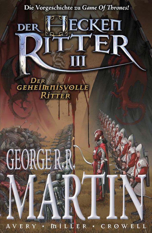 Book cover for Der Heckenritter Graphic Novel, Bd. 3: Der geheimnisvolle Ritter