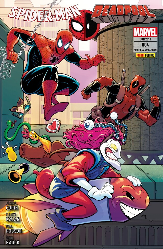 Buchcover für Spider-Man/Deadpool 4 - Jagd auf Slapstick