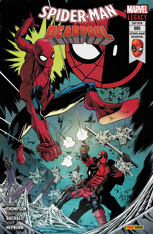 Buchcover für Spider-Man/Deadpool 5 - Mörderische Freundschaft