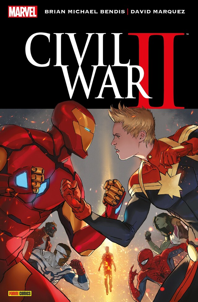 Couverture de livre pour Civil War II