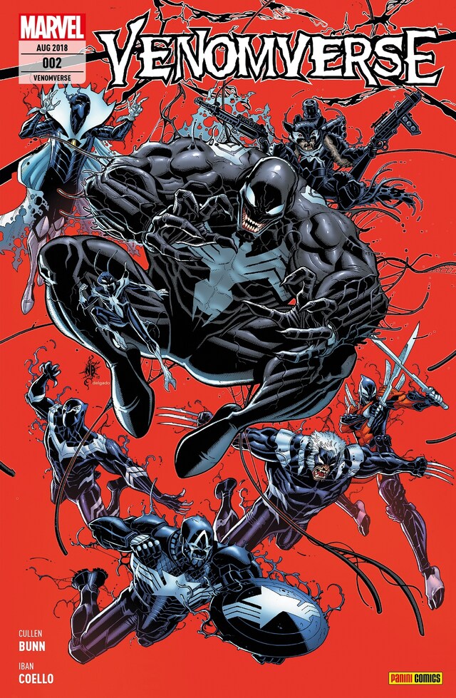 Buchcover für Venomverse 2  - Schwarze Seelen