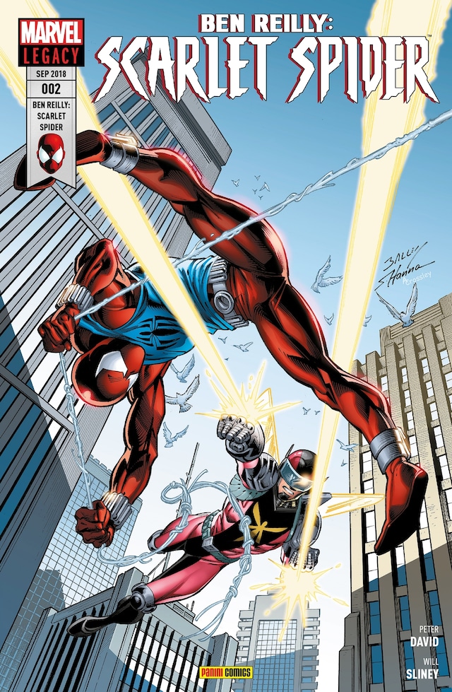 Boekomslag van Ben Reilly: Scarlet Spider 2 - Spinnenjagd