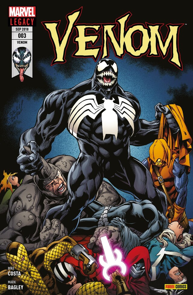 Buchcover für Venom 3 - Jäger und Gejagte