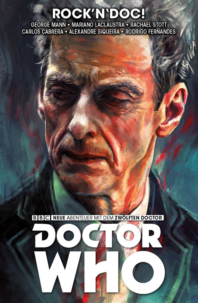 Book cover for Doctor Who - Der Zwölfte Doctor, Band 5 - Rock'n'Doc