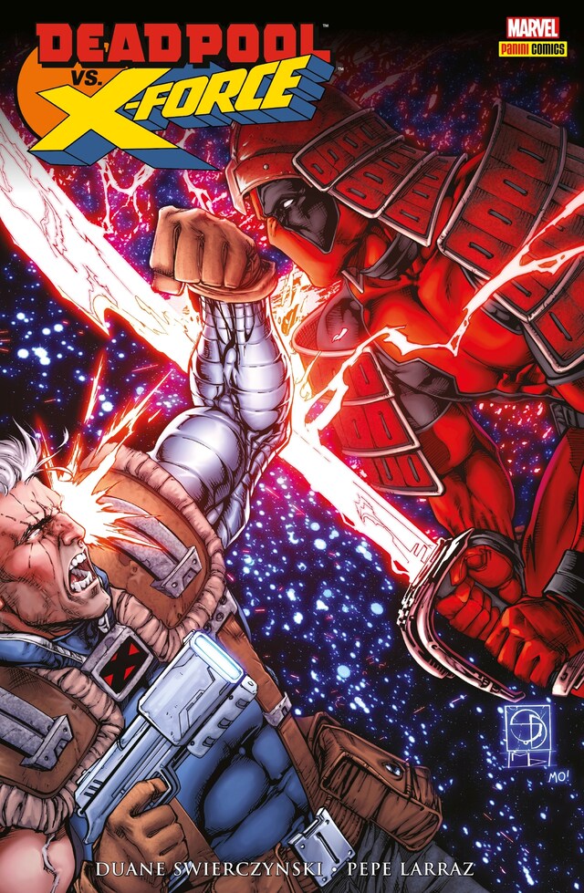 Portada de libro para Deadpool vs. X-Force