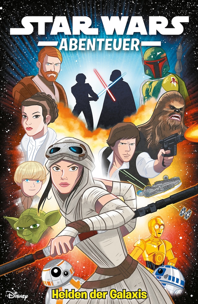 Buchcover für Star Wars Abenteuer - Helden der Galaxis