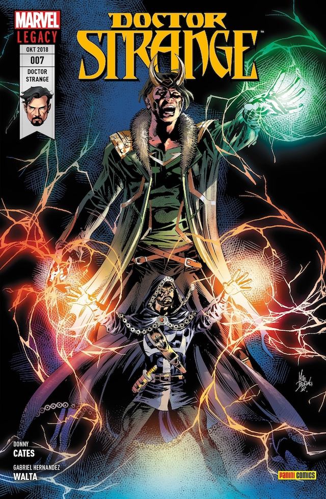 Buchcover für Doctor Strange 7 - Duell der Meisterzauberer