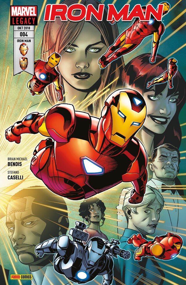Kirjankansi teokselle Iron Man 4 - Das Ende einer Odyssee