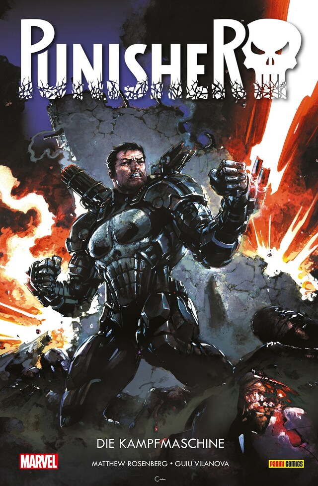 Buchcover für Punisher 4 - Die Kampfmaschine